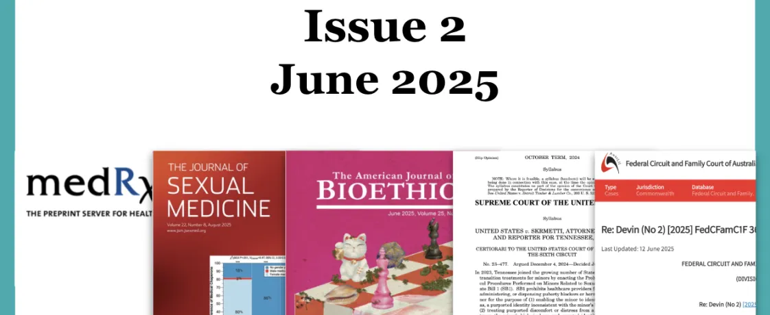 Notable Publications in Gender Medicine, June 2025