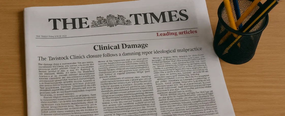 Clinical Damage: The Tavistock Clinic’s closure follows a damning report on ideological malpractice