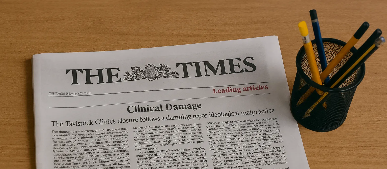 Clinical Damage: The Tavistock Clinic’s closure follows a damning report on ideological malpractice